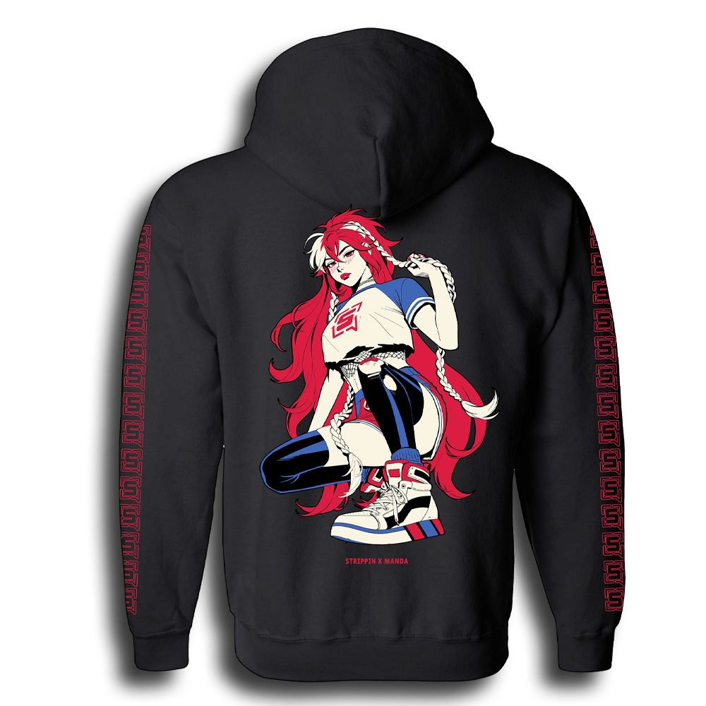 Strippin | Red Hoodie - Hoodie