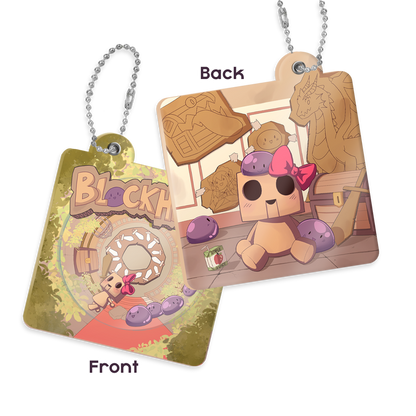 PorcelainMaid | Marching Blockhead - Keychain