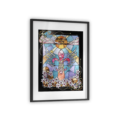 Sister Cecilia | Stained Glass Cecilia - Art Print