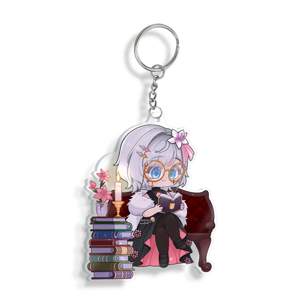 Sister Cecilia | Light Reading Sticker - Keychain