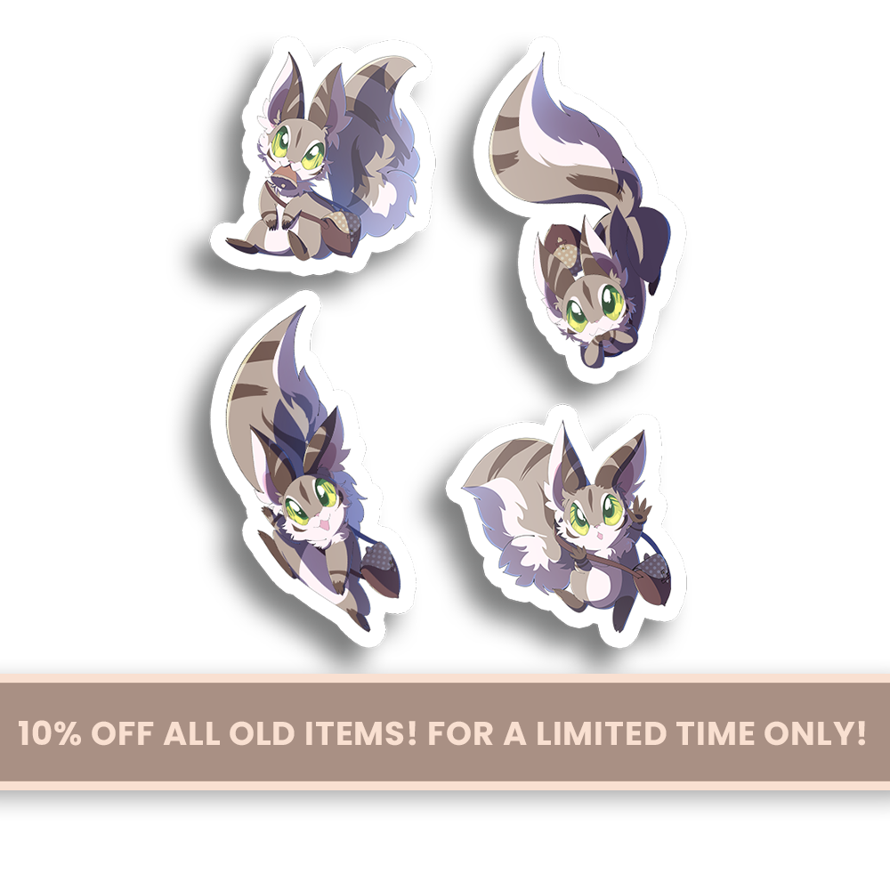 Kumi | Go Nuts - Sticker Pack