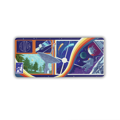Voices of the Void | Alpha Base Mural - Desk Mat